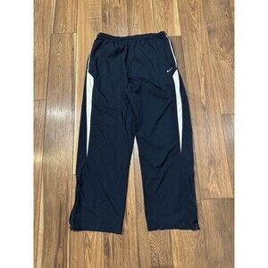 VTG 90s y2k Nike Team Windbreaker Blue Sweatpants Baggy Track Pants XL (READ!)